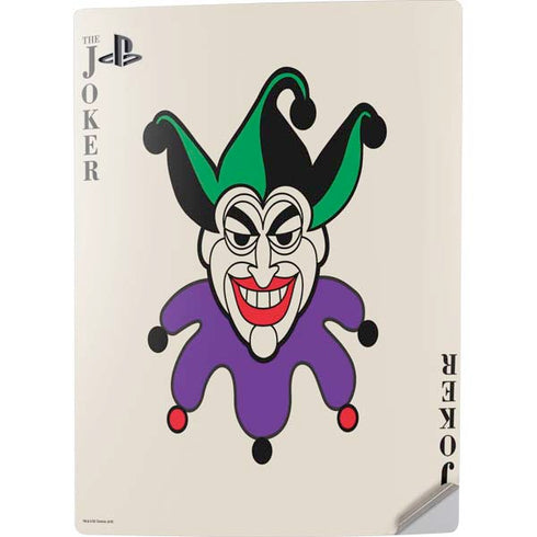 DC Comics The Joker Calling Card PS5 Digital Edition Console Skin